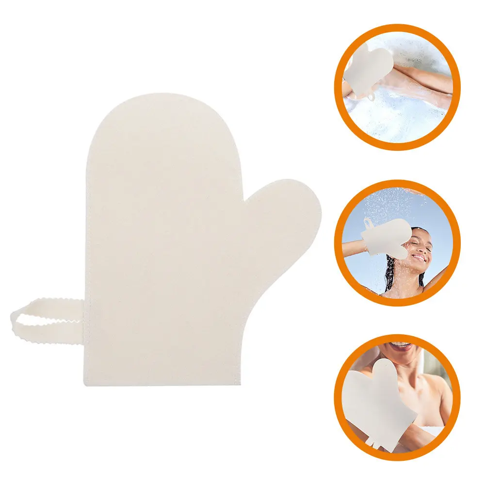 

Felt Sauna Mitten Unisex Protective Glove for Hot Sauna Bathing Shower Sessions Lightweight Comfortable Heat Protecting Felt