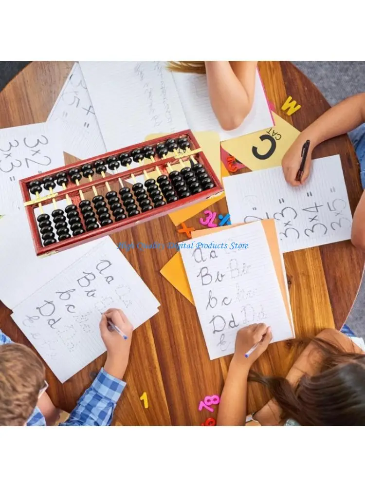 u2je-13-digit-abacus-traditional-abacus-educational-toy-13-column-7-beads-abacus