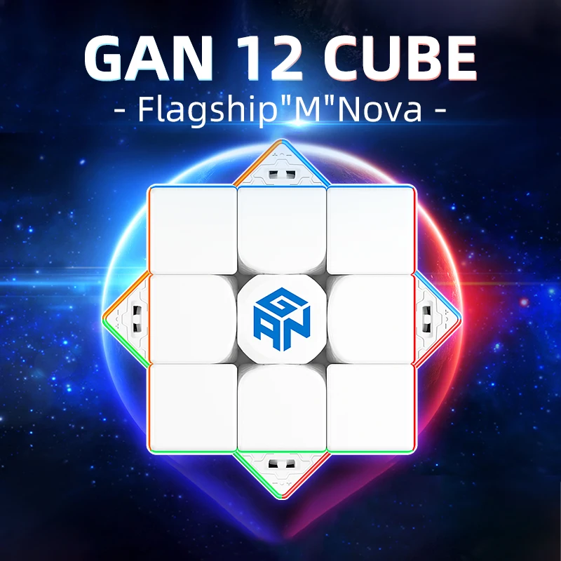 GAN 12 Maglev UV Magnetic Magic Cube 3x3x3 Gan 12 Professional Puzzle 3x3 GAN 12M Levitation Gan12 Maglev Leap GAN12M