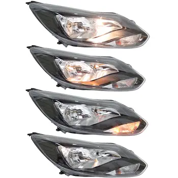 適用於福特福克斯 Mk3 Zetec 和 Titanium 2011 2012 2013 2014 2015 的頭燈總成(2 個) 大燈更換 汽車配件 10 最佳銷售 福特鈦金版 - №10