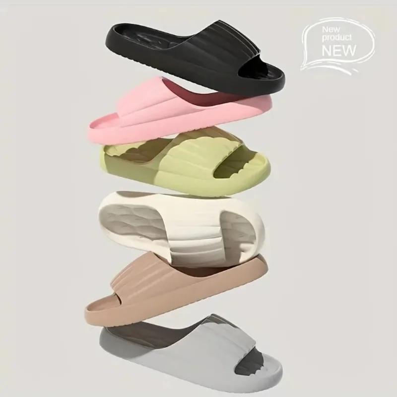 Slippers Women's EVA Slide Slippers - Soft Comfortable Non-Slip Indoor/Outdoor House Shoes, Washable All-Season Design