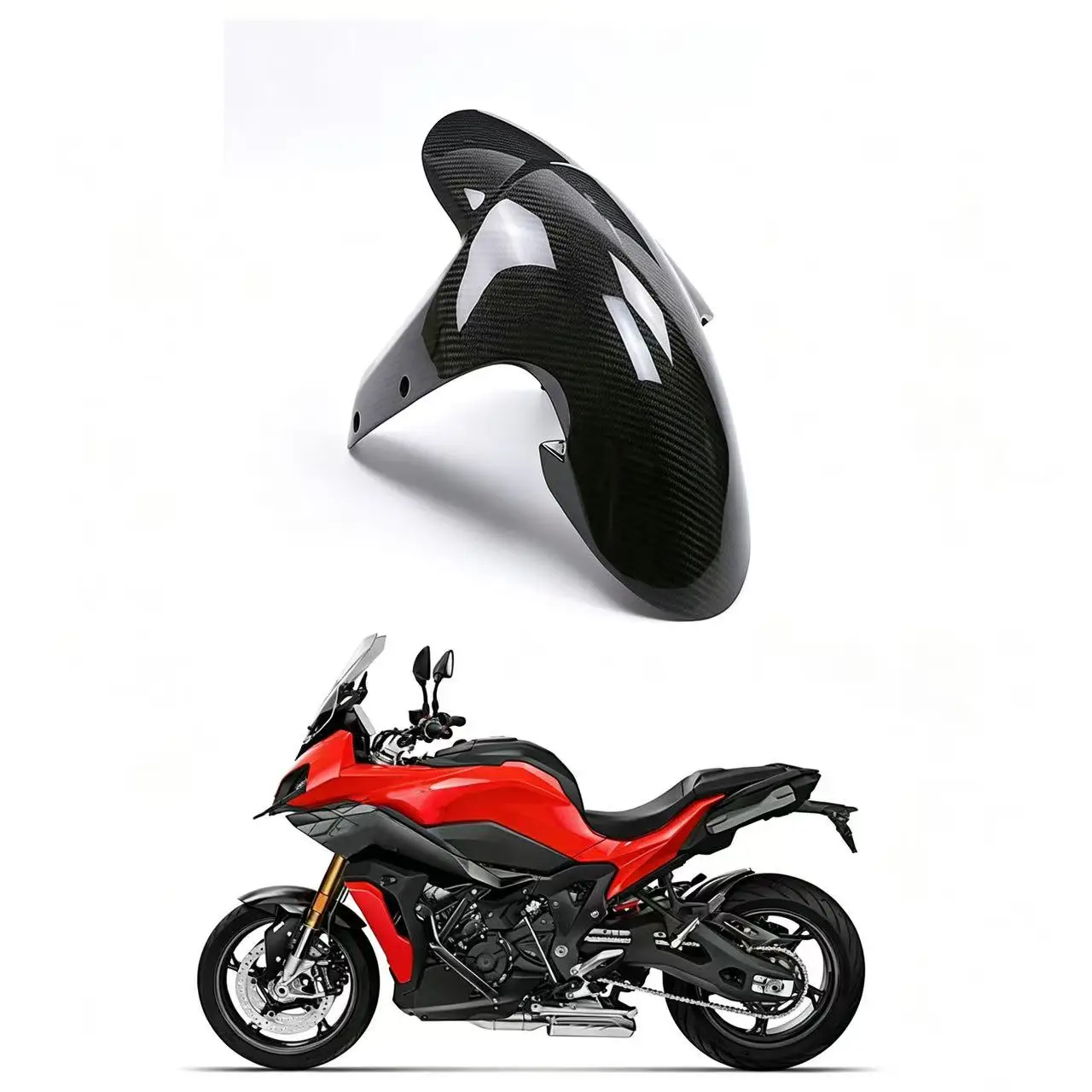 Suitable for BMW S1000XR 2021 22 23 2024 motorcycle modified carbon fiber hood housing full set of side panel fenders
