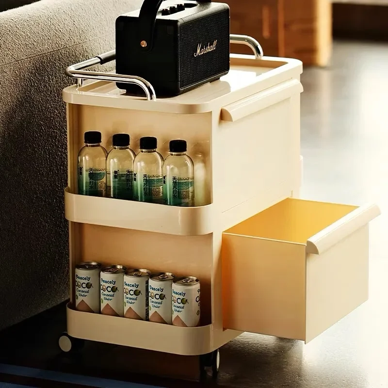 Trolley-Rack, abnehmbarer Kosmetikschrank für Snacks