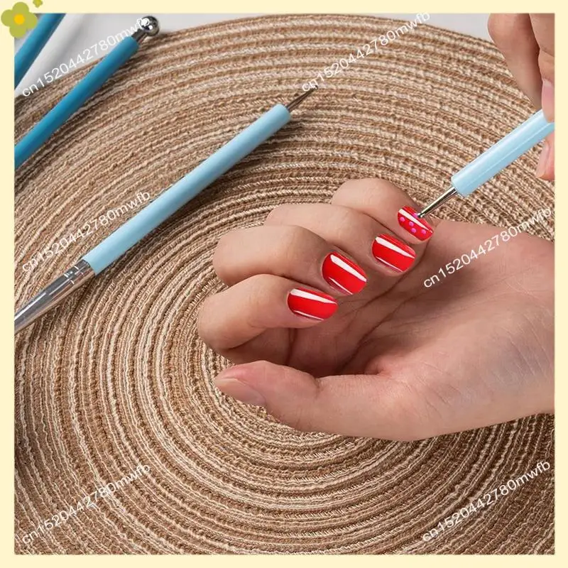 LDHL 9PCS Dotting Tools, Silicone Clay Sculpting Tool,  Clay Ball Stylus Dot Painting Tools