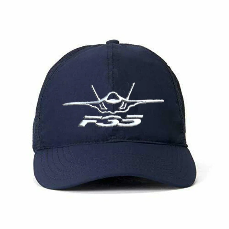 Printed F-35 Lightning II Jet Airplane Baseball Cap Hat