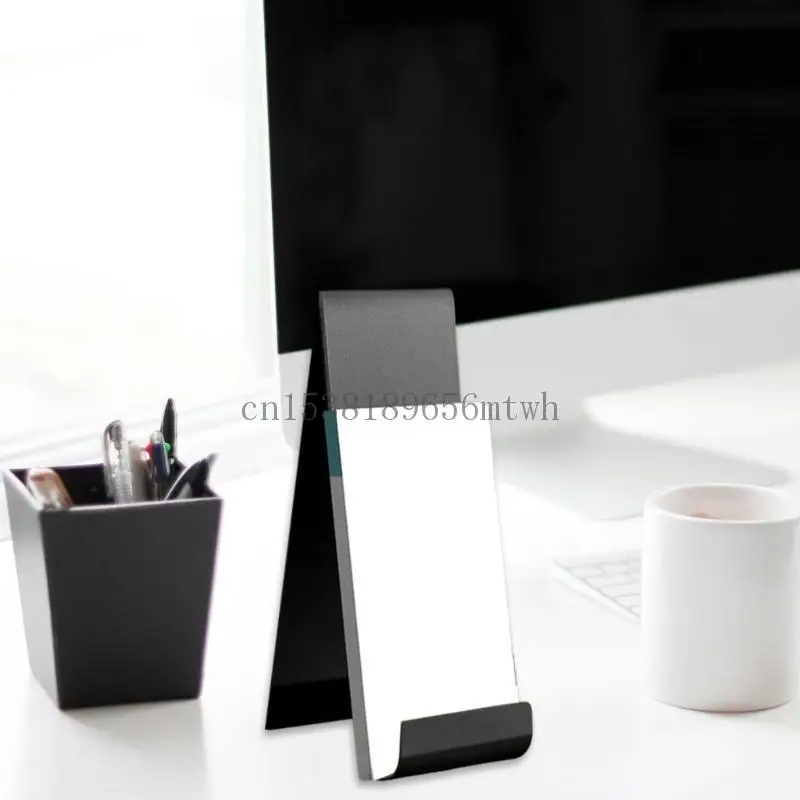 

4 Pcs Metal Literature Organizers Tabletop Stand for Pamphlets and Journals B03D