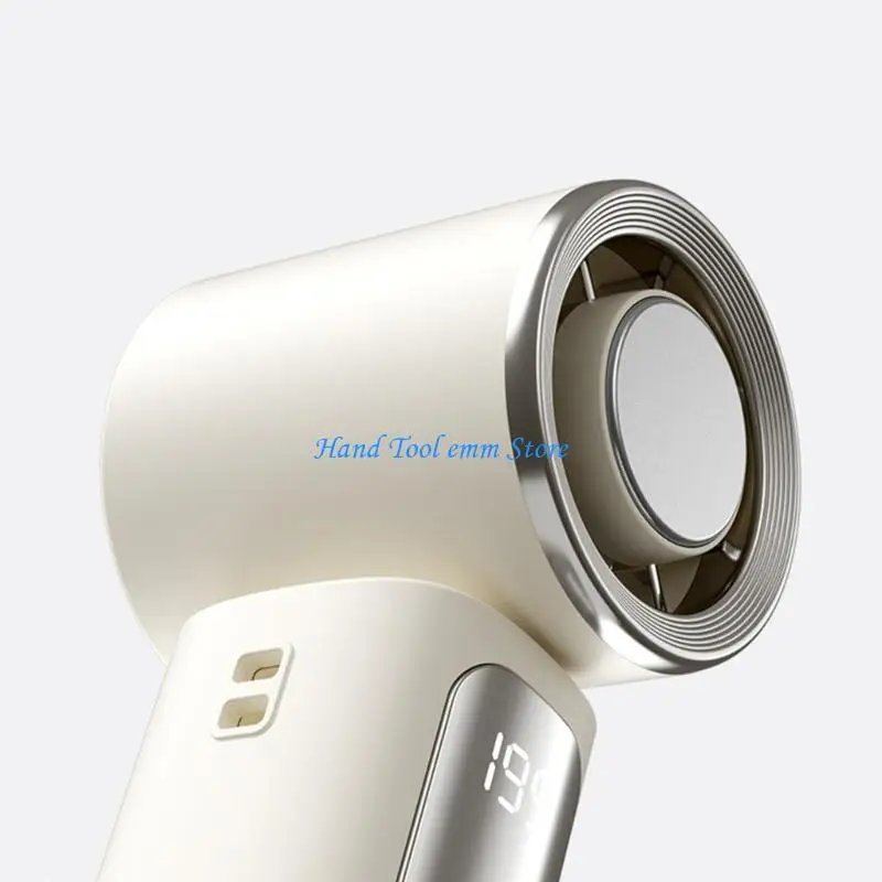

H37F Handheld Cooling Fan Featuring 90 Degree Foldable Design And Superconductor Icy Cooling Fan Technology