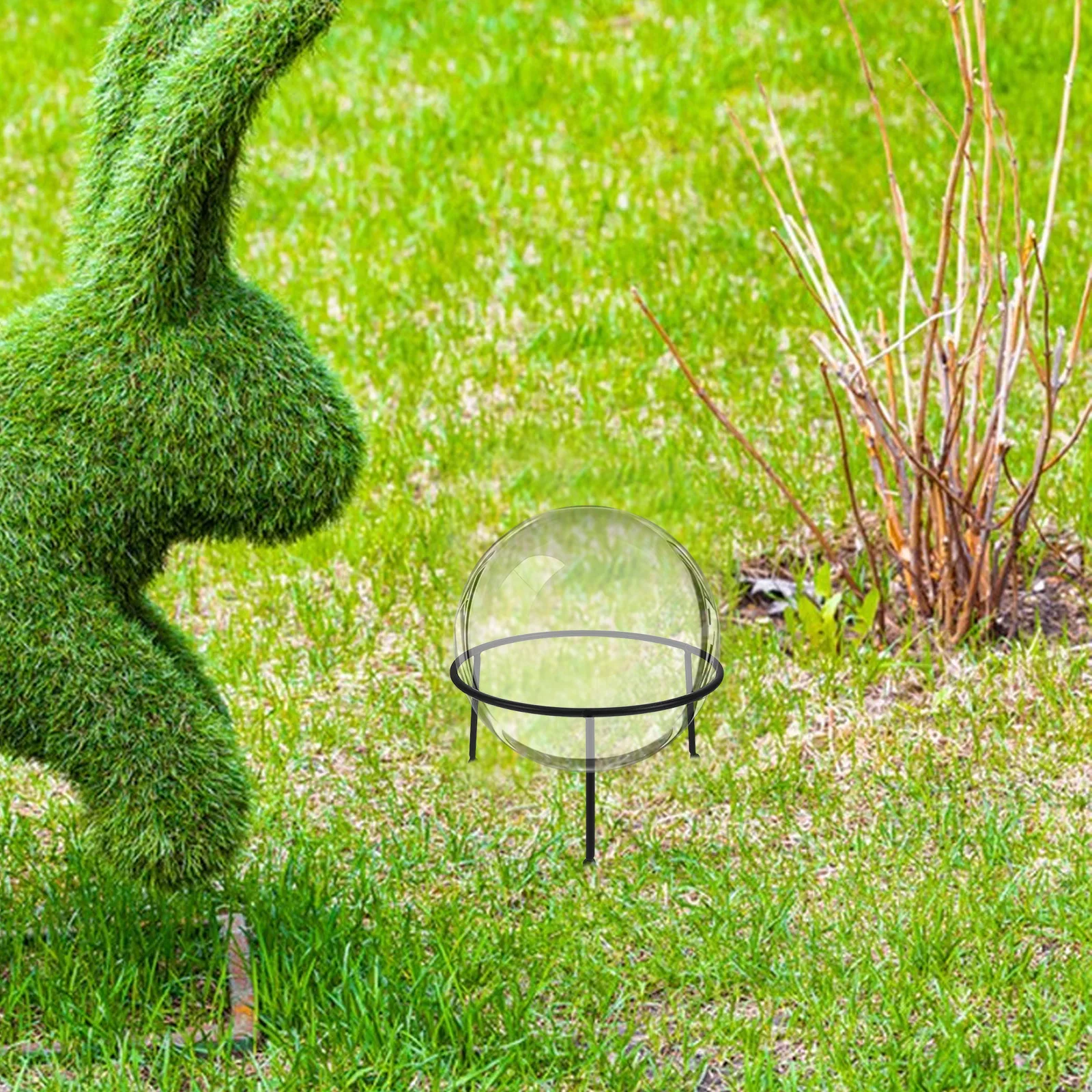 

Metal Crystal Sphere Holder Gazing Balls Display Iron Round Stand For Ornament Bowl Decorative Showcase In Garden Patio Home