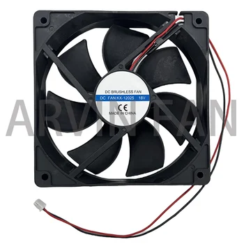 KX-12025 Ventola di raffreddamento per server a 2 fili 18 V 120 x 120 x 25 mm