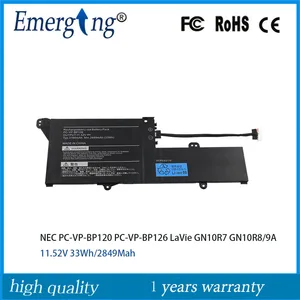 PC-VP-BP126 PC-VP-BP120 Baterai Laptop untuk NEC LaVie GN10R7 GN10R8 GN10R7 / 9A GN10R8 / 9A PC-GN10R79AA PC 3ICP4/43/110 11.52 V 33Wh 12 baterai laptop nec penjualan terbaik - №