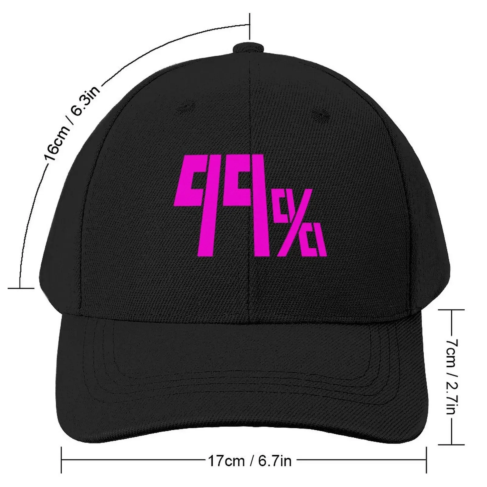 99% Psychic Overload - Magenta / Pink Baseball Cap Hat Baseball Cap Cosplay Mountaineering Men's Luxury Women's