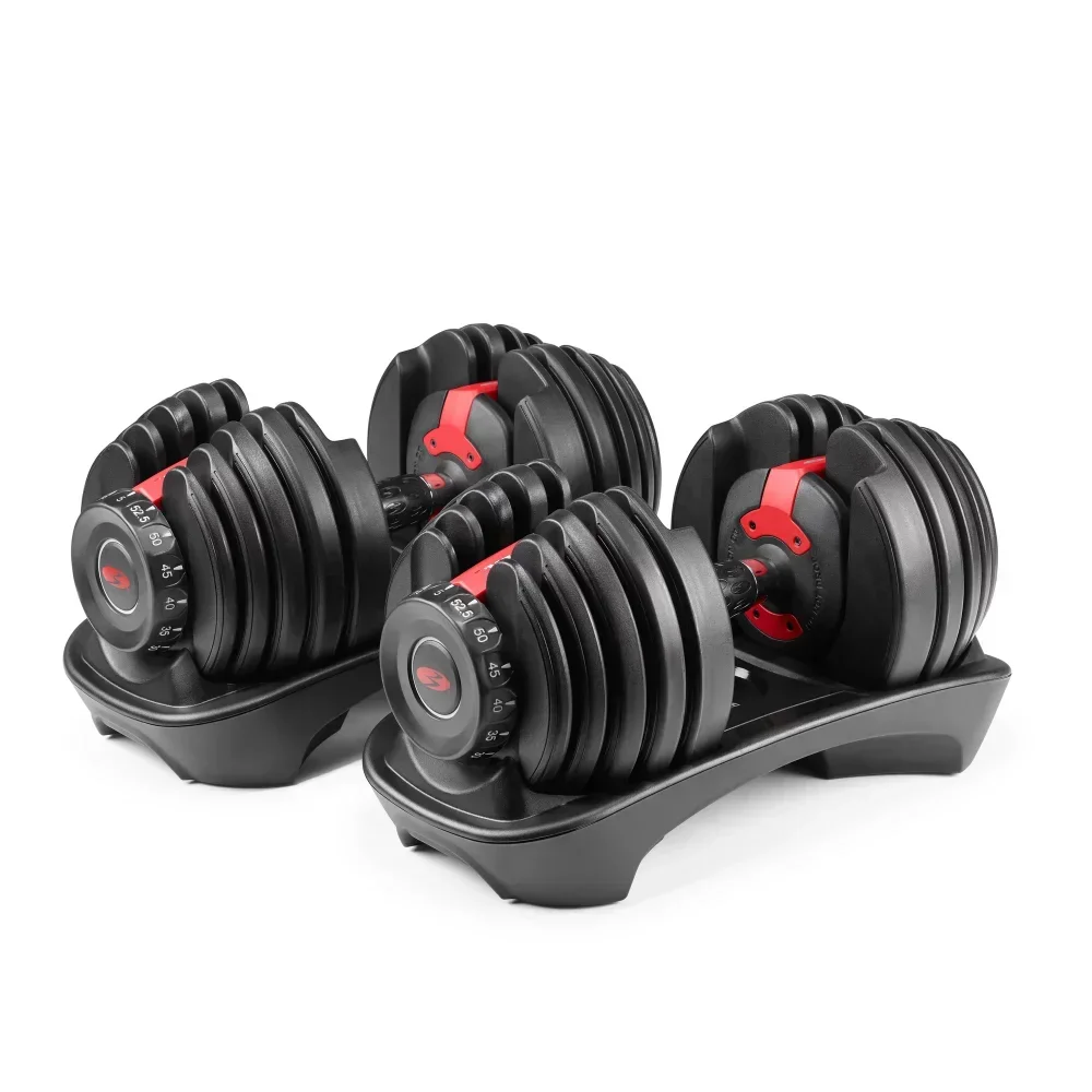 

Bowflex SelectTech 552 Dumbbells, Adjustable, Pair, Free 2-Month JRNY Membership 2024