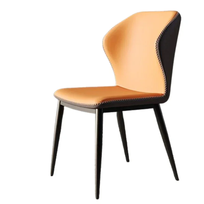 

Barstools Modern Dining Chair Simple Luxury Balcony Armchair Nordic Bedroom Chair Leisure Sillas De Comedor Balcony Furniture
