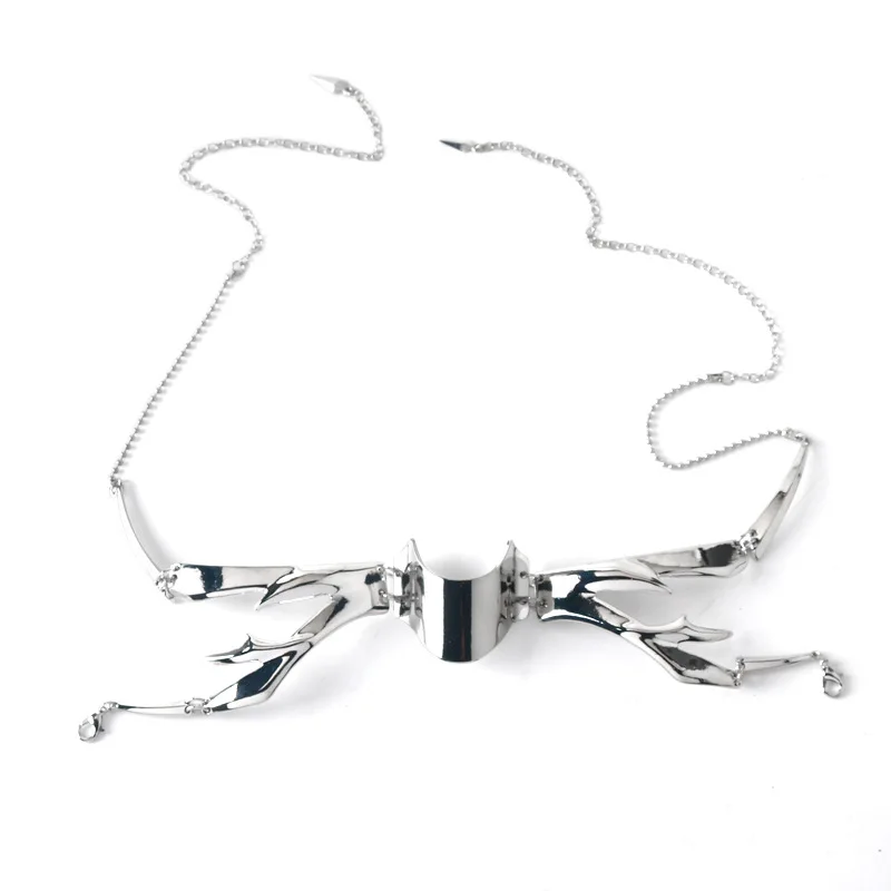 할로윈 펑크 외계인 디센트 노즈 메카니컬 마스크 코스프레 턱걸이 고딕 마스크 메탈 웨어 가면 파티 액세서리 멋진 물건