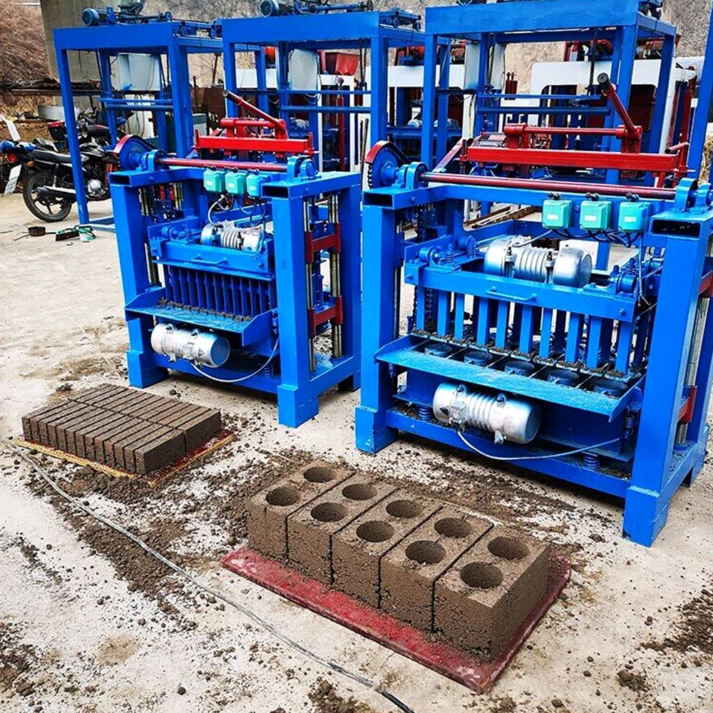 

Household Small Mobile Brick Machine Hollow Burn-free Cement Brick Press Coagulation Brick Making Machine