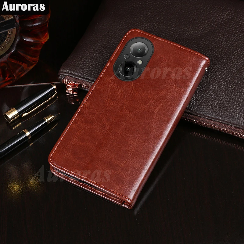 

Auroras For Realme C67 4G Flip Wallet Cover Card Bag Stand Magnetic Leather Phone Case For Realme C55 C53 C51 Shell