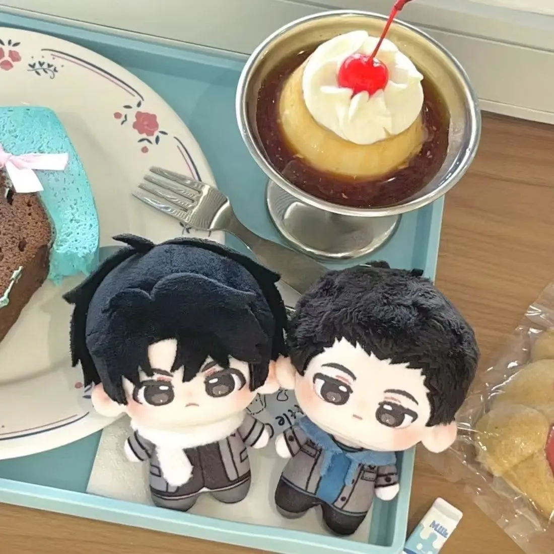 Wypchana 10CM Savage Jiang Cheng Gu Fei Pluszowa Lalka z Nadrukiem - Kreatywny Prezent lub Zawieszka do Plecaka