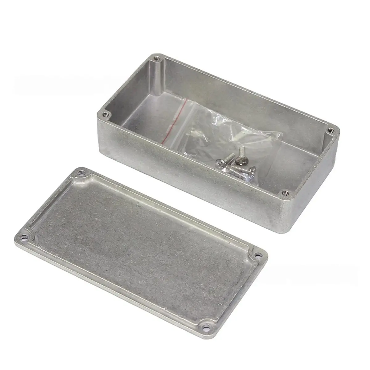 (ABYM) 3PCS Aluminum Stomp Box Enclosure for DIY Guitar Effects Pedal - (1590B)