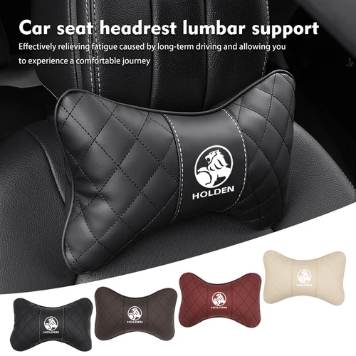 가죽 자동차 휴식 목 베개, 등받이 쿠션 시트 허리 지지대, 홀든 VZ VE 콜로라도 카프리스 VX VU VY HSV 크루즈 로데오 아스트라 
