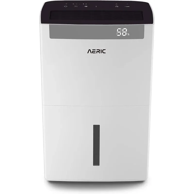 

Aeric 50-Pint Portable Dehumidifier Moisture Absorber For Basement, Garage, Living Room, and Extra Large Rooms up to 4,500 Sq.Ft