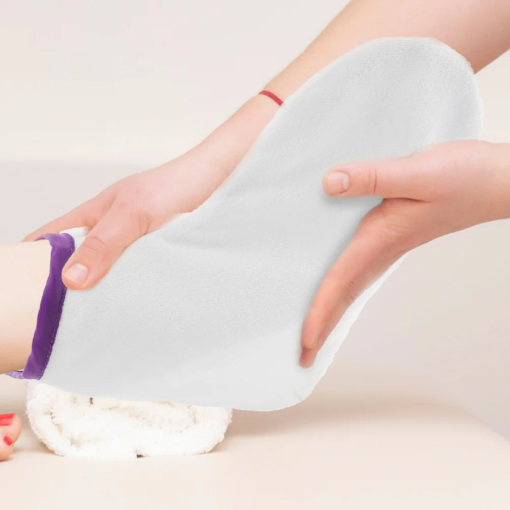 Foot Care Socks Mitts Covers Paraffin Therapy Hand Wax Heating Spa Nourishing Bags Polyester Warmer Wrap