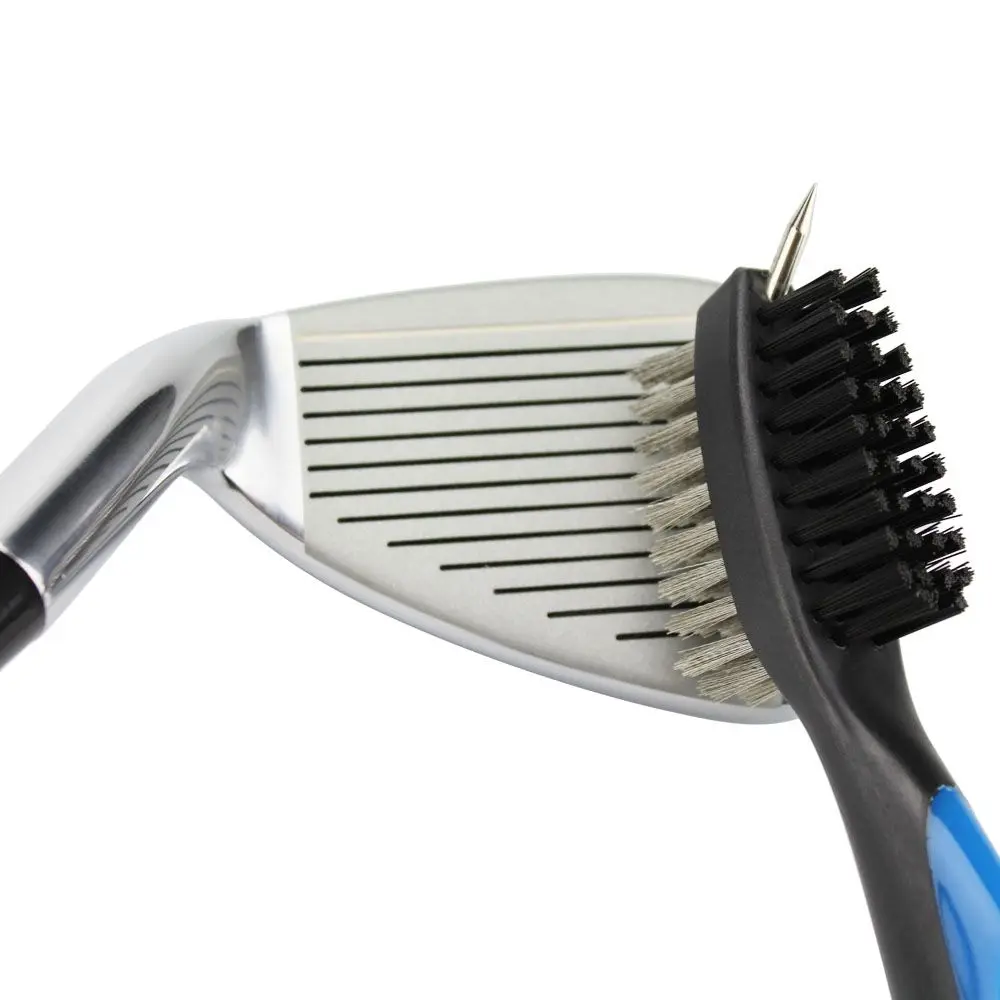 

Golf Cleaning Tool Cleaner Sharpener Tool Golf Accessories Golf Club Brush Groove Cleaning Brush Retractable Groove Cleaner