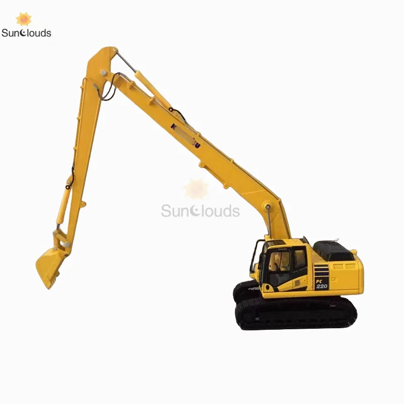 For Komatsu Model PC220-10 PC200-8 pc220-8 Lengthened Arm Excavator Alloy 1:50 1:43 Scale Die Cast Model Toy Car & Collection