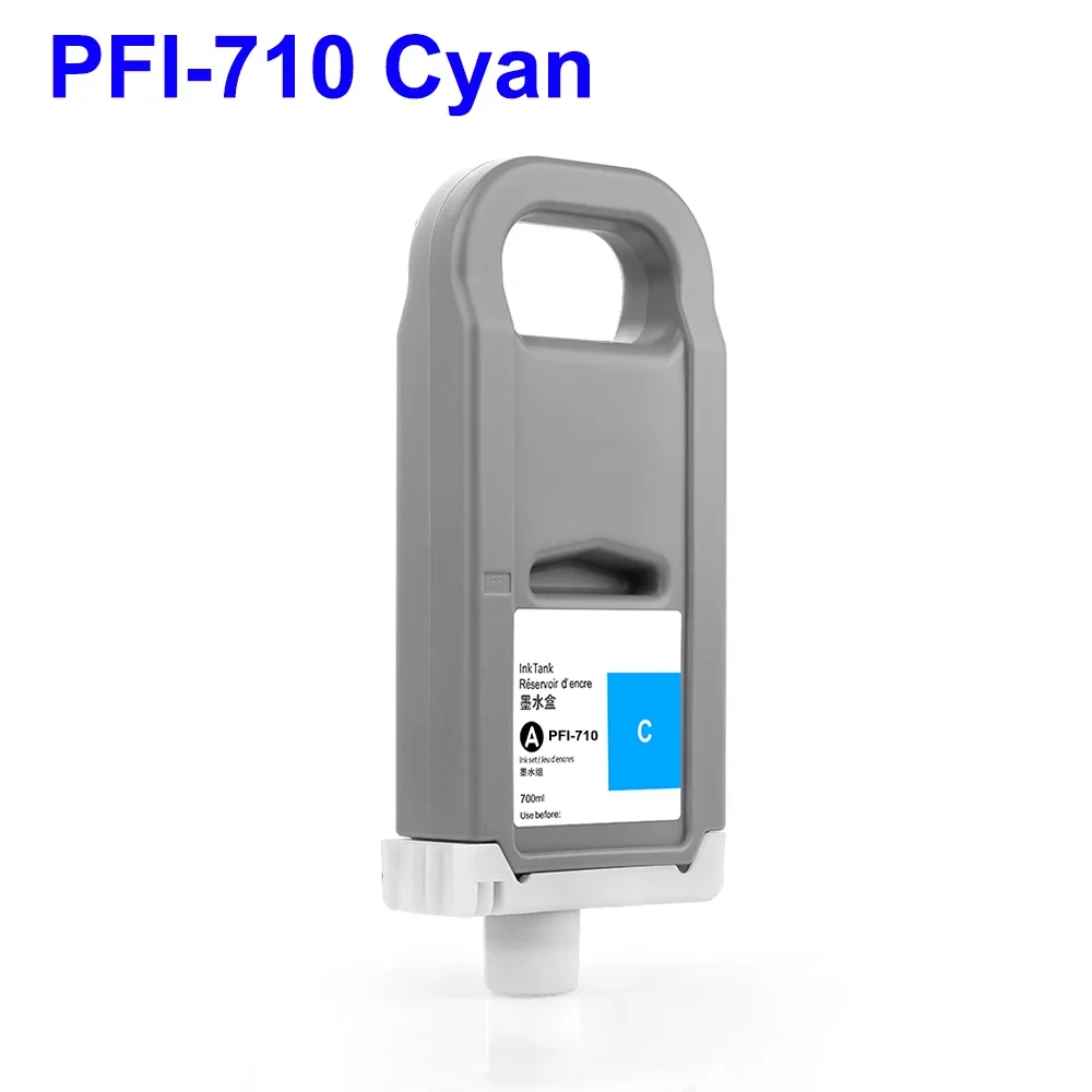 PFI710 PFI-710 Inks for Canon TX2000 TX3000 TX4000 Printer Ink Cartridge With Dye Ink and Chip