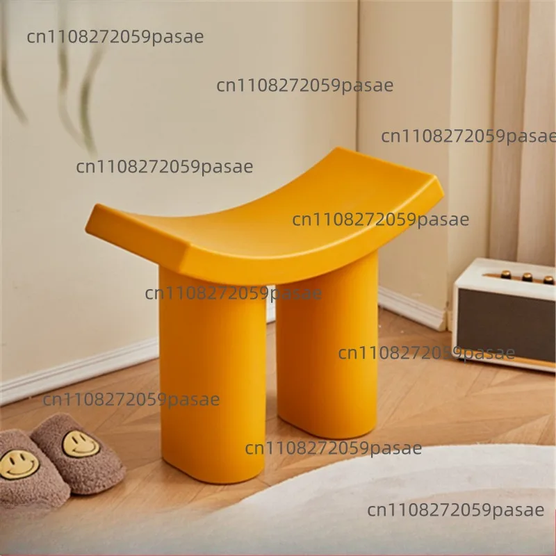

Little Elephant Legs Shape Shoe Changing Stool Household Indoor And Outdoor Plastic Bedroom Low Makeup Bench Dressing Stools Ins