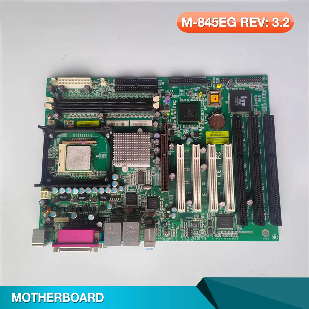 Scheda madre per apparecchiature optoelettroniche industriali M-845EG REV: 3.2 Scheda doppia rete 3 ISA