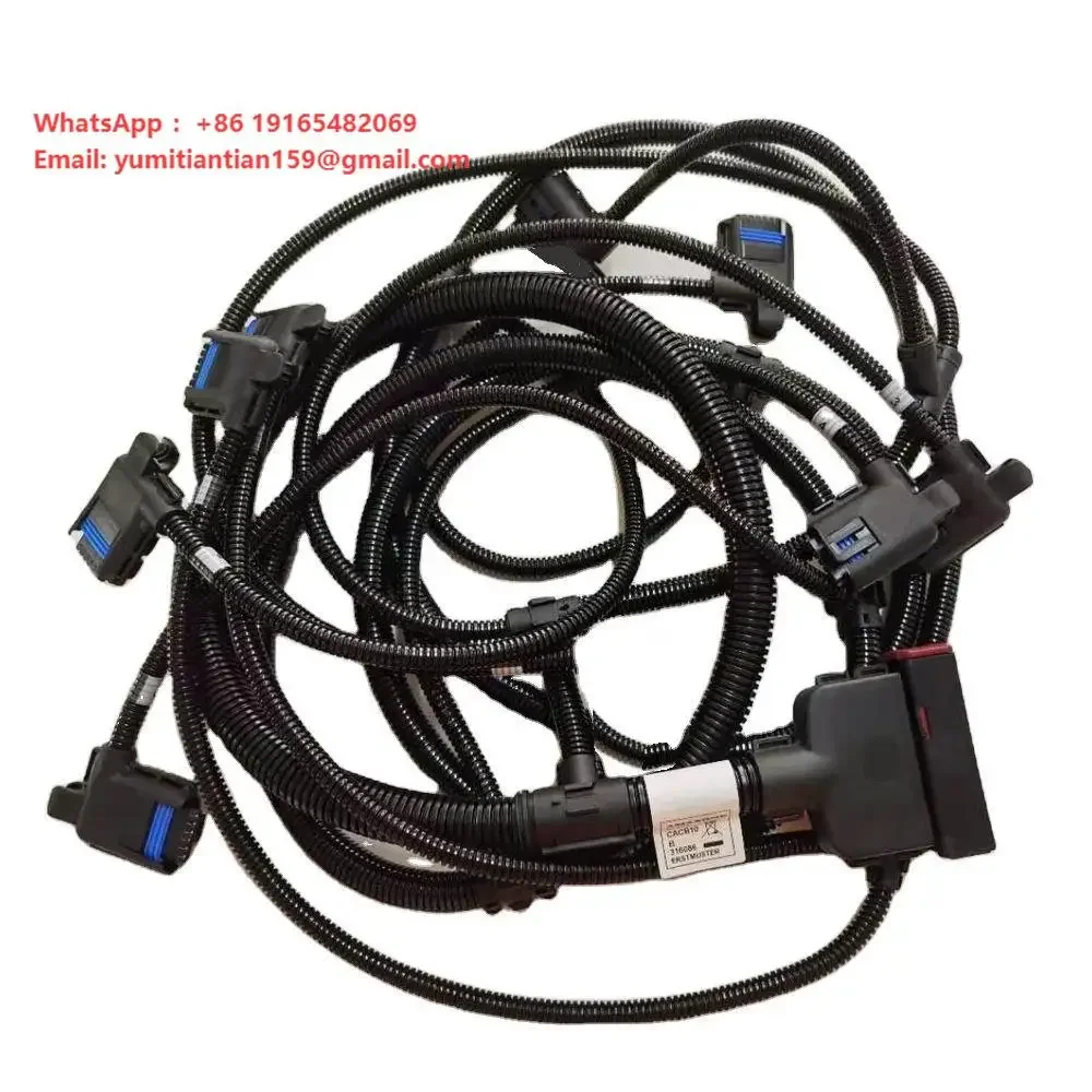Factory-Agri Isobus Control Cable Assembly Pure Copper Conductor for Excavator Agricultural Machinery Automotive Wiring Harness