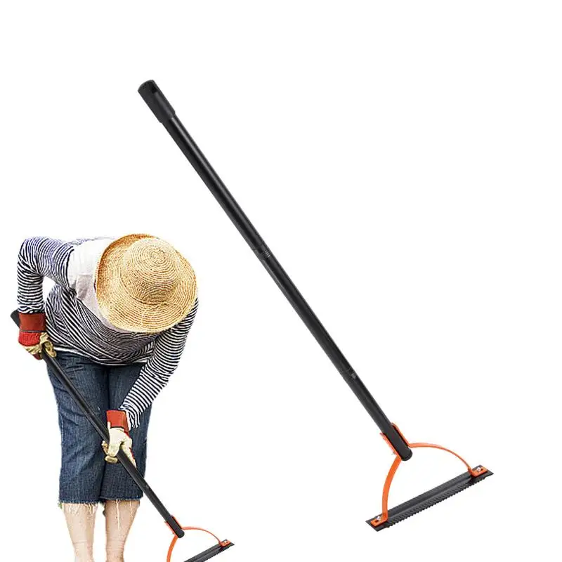 

Grass Whip Double Edged Swing Cutter Grass Cutter with Serrated Steel Sod Cutter Long Handle Gardening Hand Tool for Garden Yard