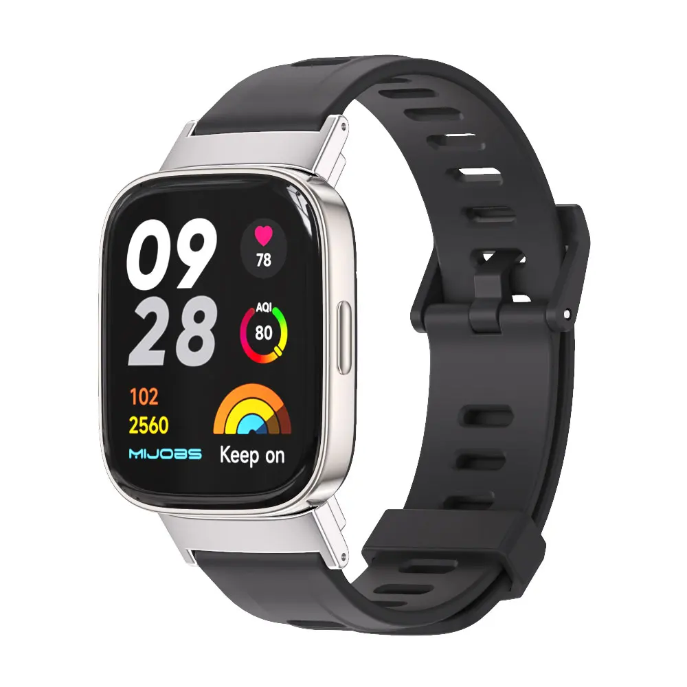 Strap for Redmi Watch 3 Smart Bracelet Global Version Silicone Wristband Watch Band for Redmi 3 Strap SmartWatch Accessories - view 5