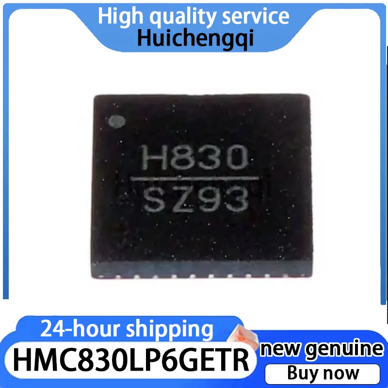 1PCS HMC830LP6GE HMC830LP6GETR Screen Printed H830 QFN40 Original New RF Microwave Chip in Stock