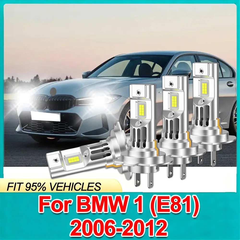 

Для BMW 1 (E81) 2006-2012 H7 комбинированные лампы дальнего/ближнего света, супер яркие, 6000K, IP68, водонепроницаемые, адаптер не требуется, настоящий 1:1, мини-размер