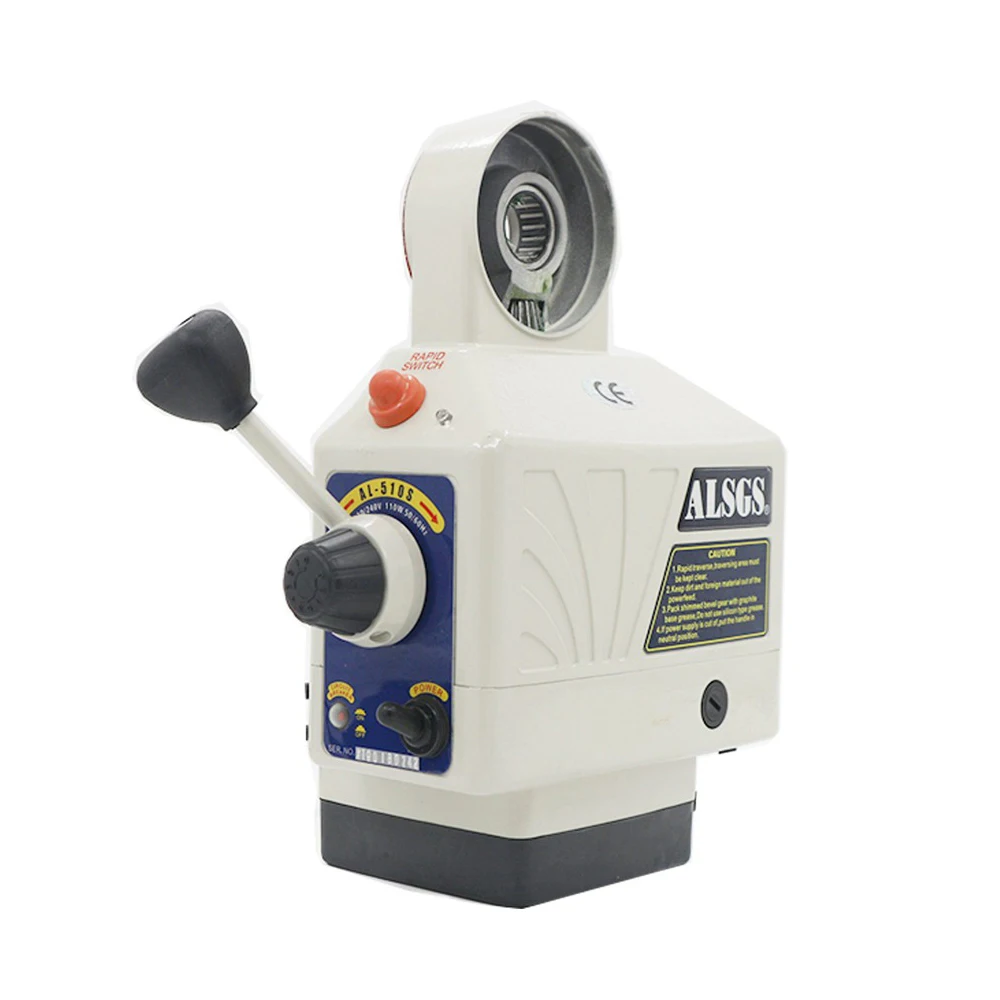 

ALSGS 510SX 110V Manual Milling Machine X Y Axis Power Feed Auto Table Power Feed