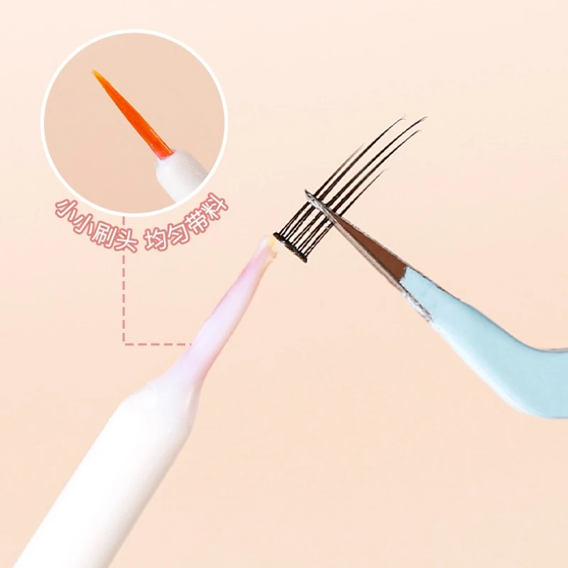 Cola forte para cílios, à prova d'água, secagem rápida, extensão de cílios postiços, maquiagem de beleza, 12ml, ferramentas de maquiagem de cílios de longa duração