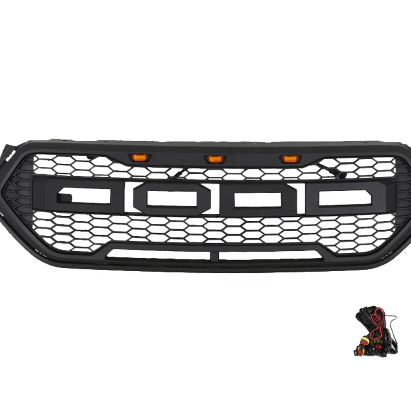 

Custom Accessories Front Grill Abs Plastic Fit For Kuga Escape 2016 Grille Parrilla Customized Standard CN;JIA OE FIT