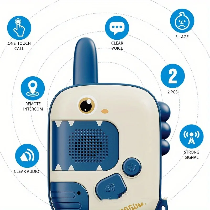 Brinquedos walkie talkies de unicórnio rosa com cordão para jogos de acampamento ao ar livre e brinquedos de natal de aniversário presentes para meninos meninas crianças