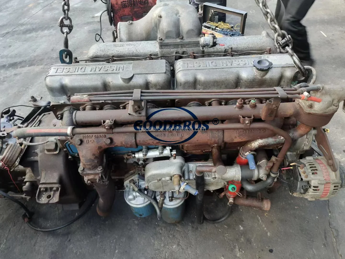 Used PE6 PE6T Crane Engine For Nissan UD Truck