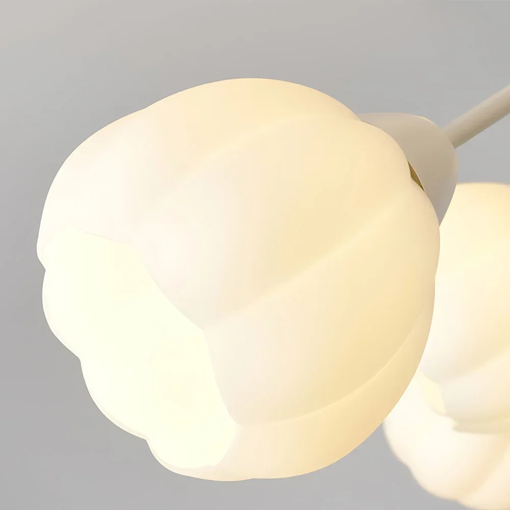 Cream Style Warm Chandelier, Lâmpadas LED Designer, Luminárias Pendant, Sala de estar, Sala de jantar, Quarto, Decoração de casa, Moda