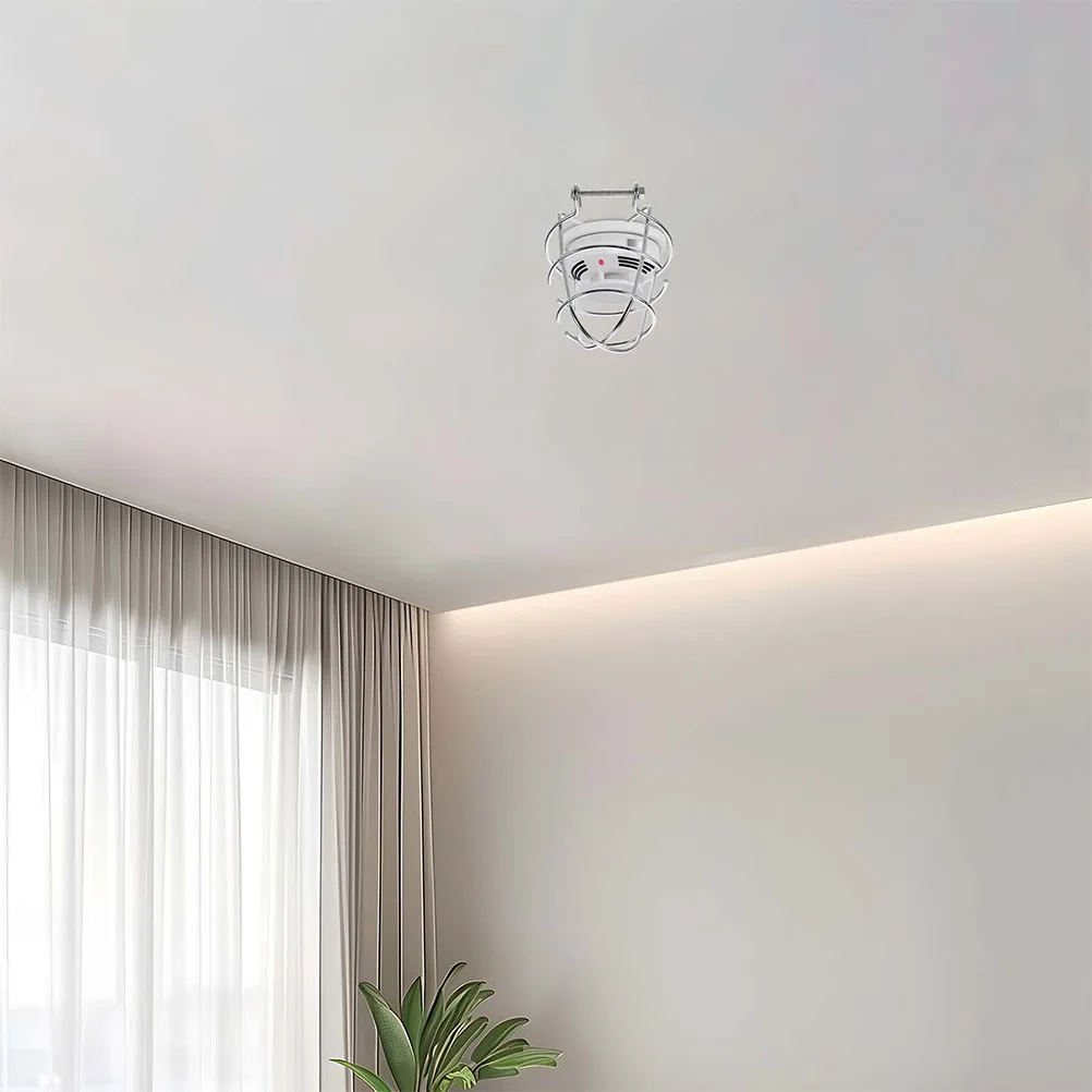 2Pcs Fire Sprinkler Cover Silver Durable Protector for Upright Flush Mount Pendent Recessed Sprinklers Splash Shield