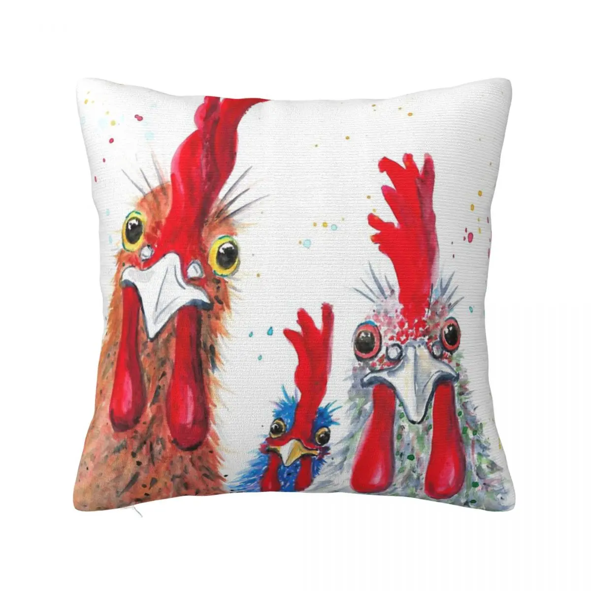 Sarung bantal rumah ayam betina ayam jantan, sarung bantal badan Anime, sarung bantal penutup bantal