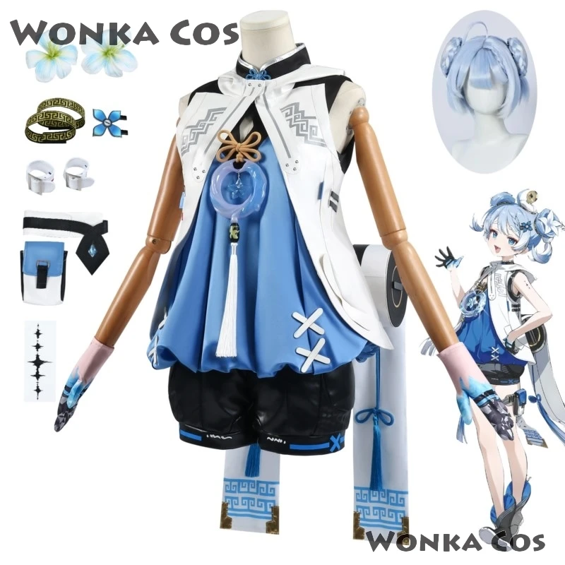 In Stock Youhu Cosplay Game Wuthering Waves Youhu Cosplay Costume Anime Suits Party Role Play Outfits Halloween Dress Uniform