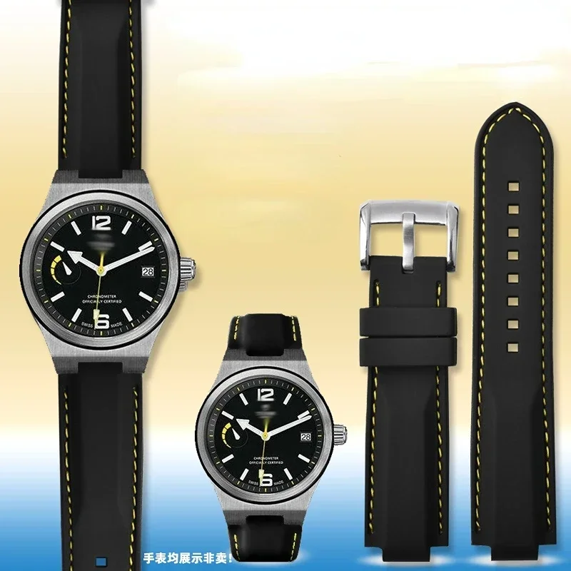 Silicone Watch Strap for Tudor North Flag Unique Series M91210n Sports Waterproof Soft Comfortable Watchband Accessories 22mm