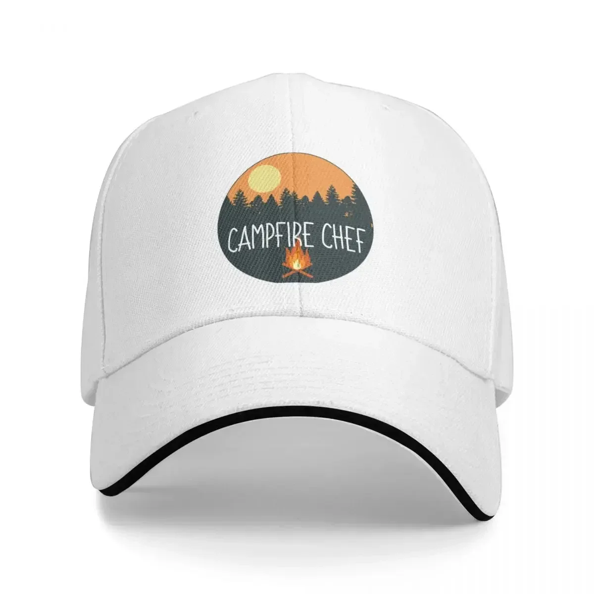 Campfire Chef Cap Baseball Cap tactical caps for men Women's Autumn Spring Streetwear for Sun Protection