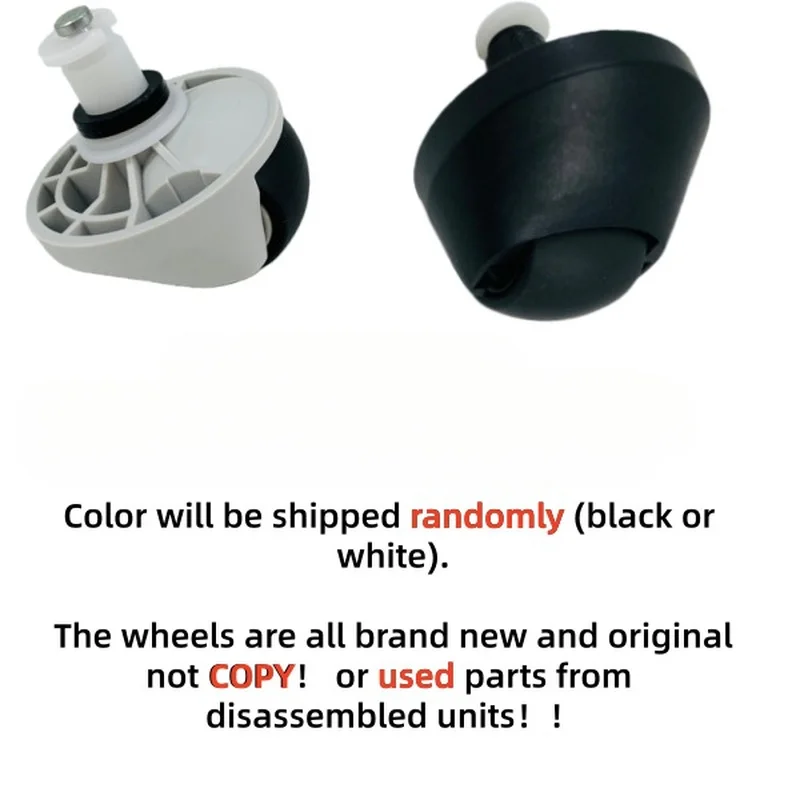 Bottom Rubber Guide Caster Assembly, Universal Sliding Wheel for Dreame D9 L20 X30 Robotic Vacuum