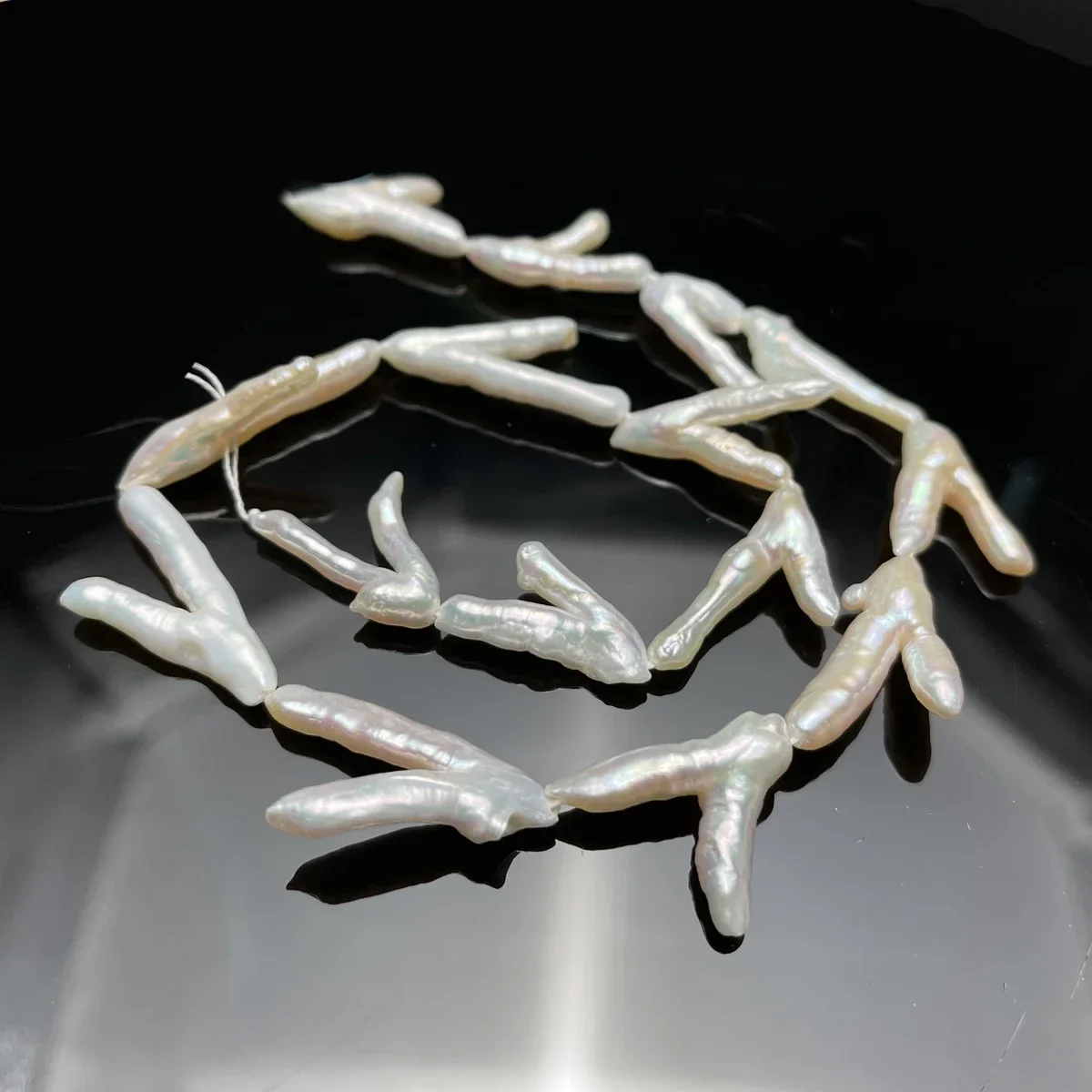 25x15mm 5A Claw Shaped Baroque Natural Freshwater Pearls With Dynamic Texture 40cm Premium Beading Supplies For Handmade Jewelry