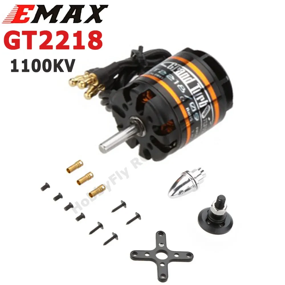 Motore brushless EMAX GT2218 1100KV per modelli Multicopter Quadcopter Fix Wing Droni Strumenti RC