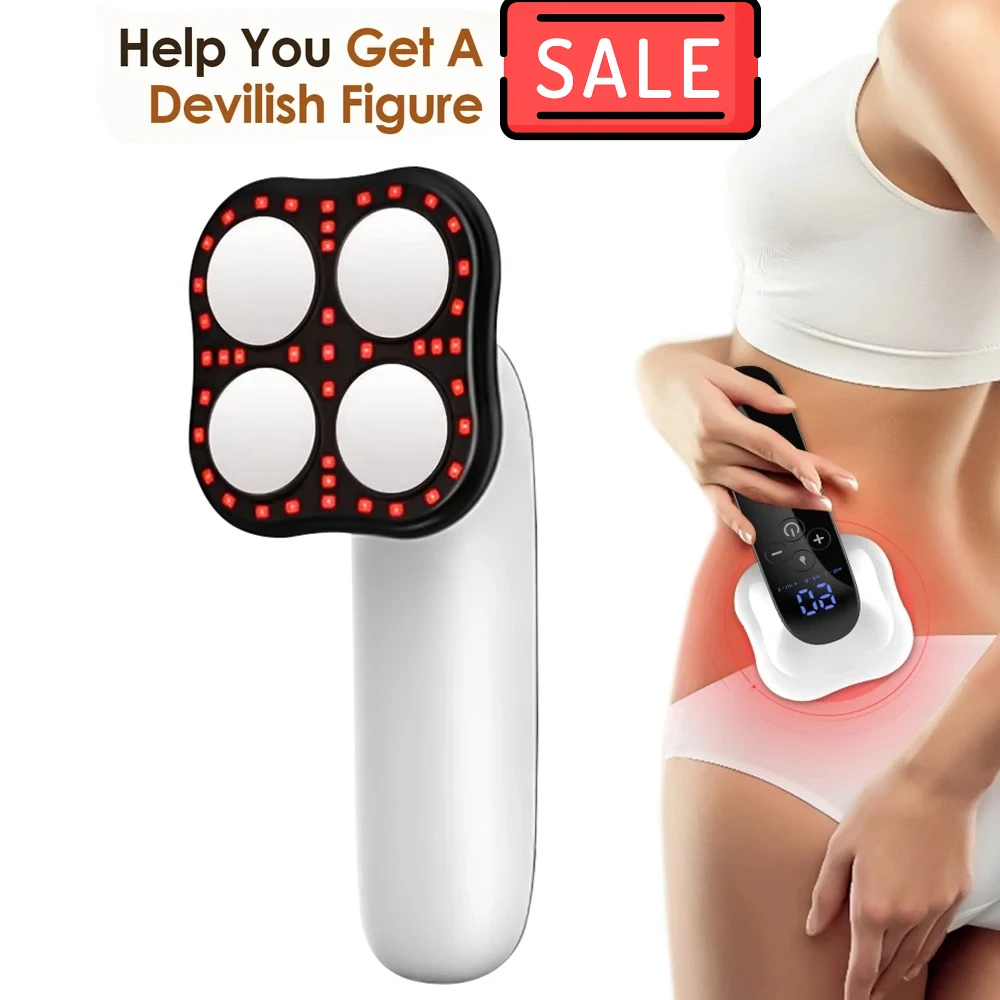 

Радиочастотный радиочастотный EMS массажер для похудения лица и тела, машина для сжигания жира, гальваническая инфракрасная ультразвуковая машина для похудения